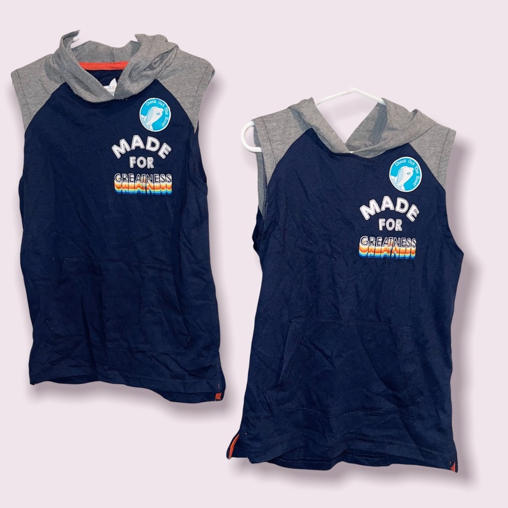 Toddler “Garanimals” Tank Tops w/ Hoodie